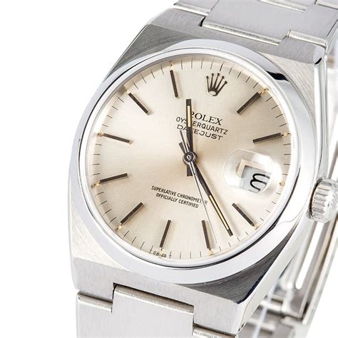 rolex oysterquartz stainless steel ref 17000 prices|Rolex oysterquartz day date superlative.